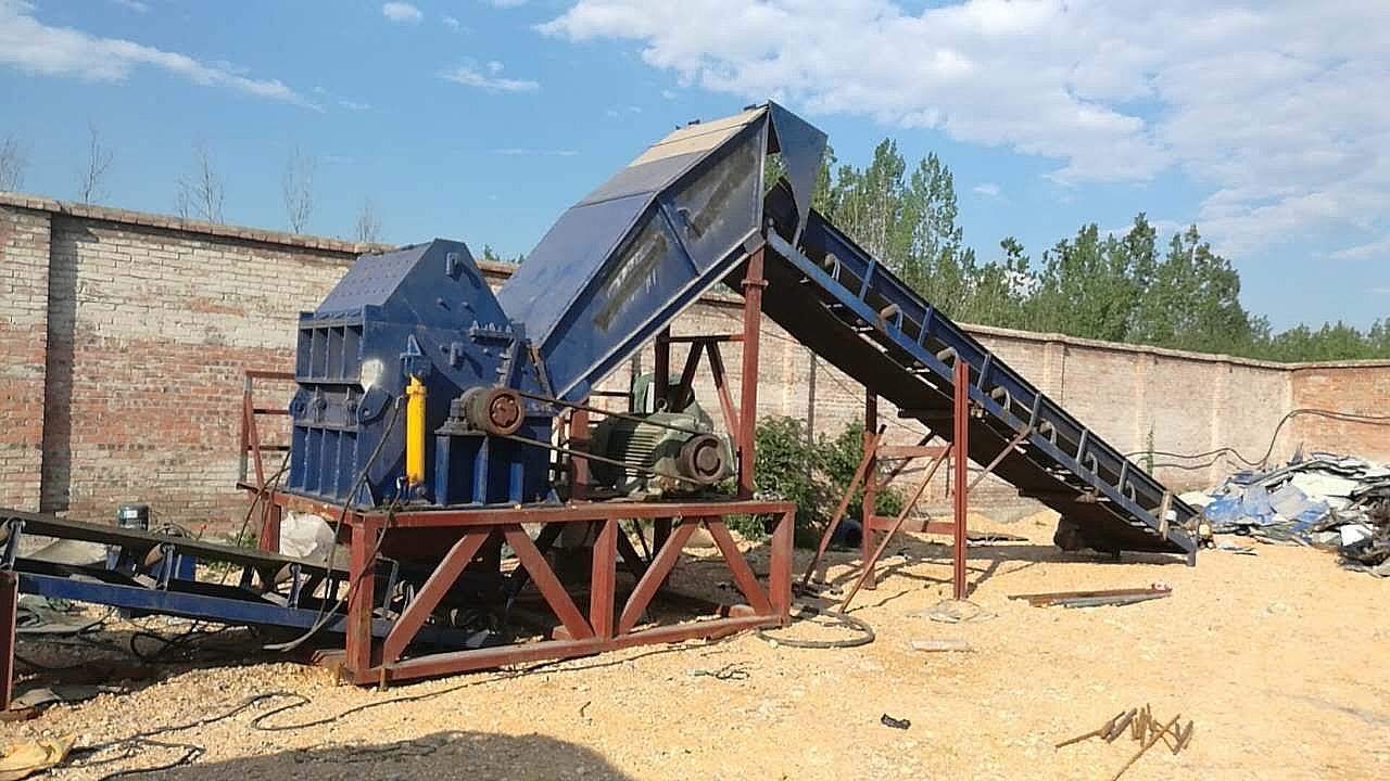 粉碎機客戶生產現場